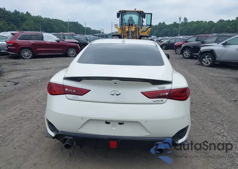 2017 Infiniti Q60 3.0T Red Sport 400 из США, поврежденный, VIN JN1FV7EL4HM701834